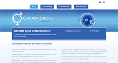 Desktop Screenshot of genderkliniek.nl