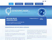 Tablet Screenshot of genderkliniek.nl